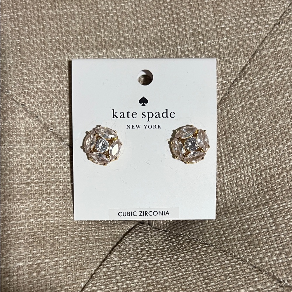 Kate Spade Gold and Silver Stud Earrings